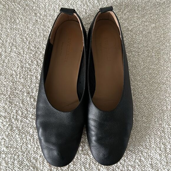 Everlane Black Day Glove Ballet Flats Sz 7.5 Classic Minimalist Chic - Picture 2 of 11